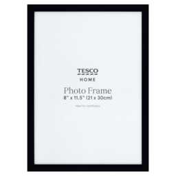 F&F Home Basic Plastic Frame Black A4