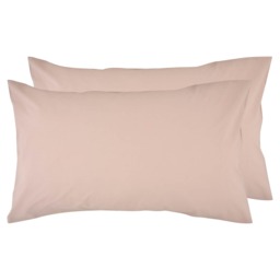 West Park 200 Thread Count Taupe Pillowcase Pair