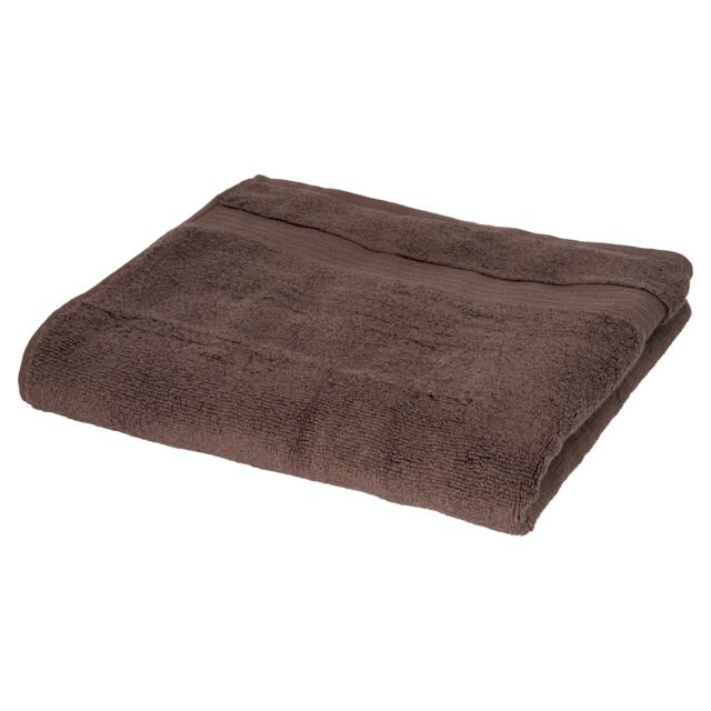 F&F Home Dk Brown Supersoft Cotton Bath Towel