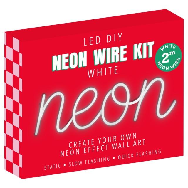 Global Gizmos LED DIY Neon Wire Kit White