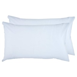 F&F Home 100% Cotton Blue Pillowcase Pair