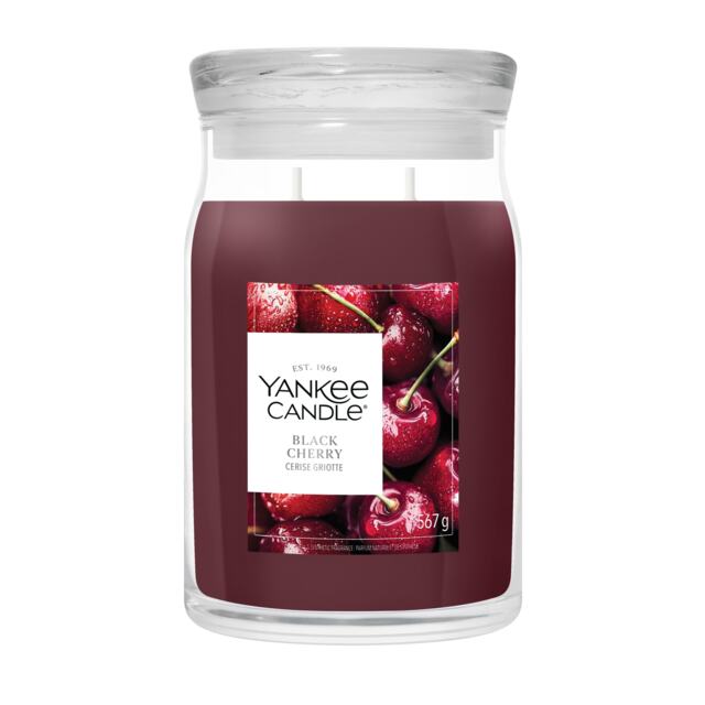 Yankee Candle Signature Black Cherry Large Candle 567g