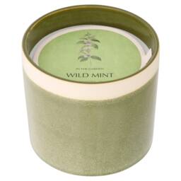 F&F Home In the Garden Wild Mint Large Candle 600g