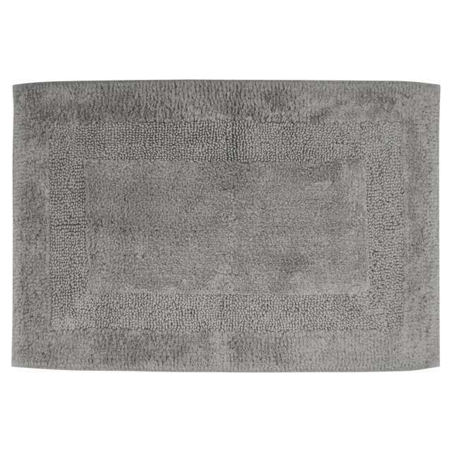 F&F Home Egyptian Cotton Hygro Bath Mat Silver