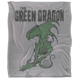 Lord Of The Rings The Green Dragon Blanket - Multicoloured - One Size