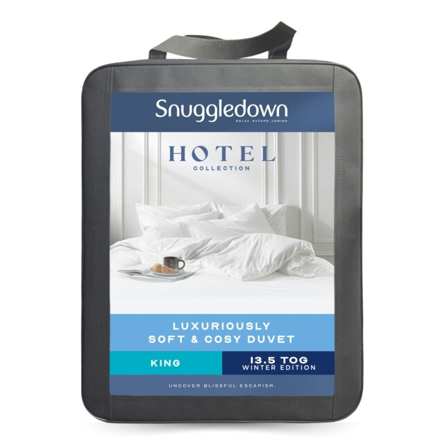 Luxuriously Soft & Cosy Duvet, 13.5 Tog, King White King