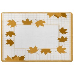 Golden Autumn Designer Rug Multi