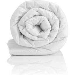 Conjugate Hollow Fibre Channel Stitched Duvet - White - Superking White Super King