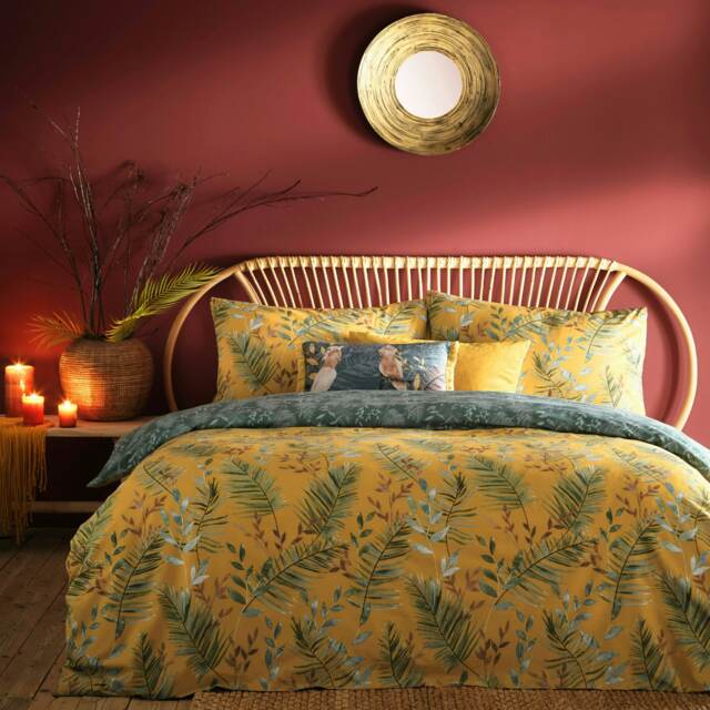 furn. Mazari Exotic Jungle King Duvet Cover Set