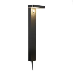 Nordlux Rica Outdoor Garden Post Black Stainless steel Solar SolarLed Sensor - , IP44