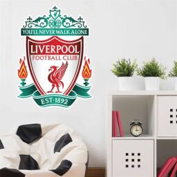Liverpool FC Crest Wall Sticker, Posters & Wall Stickers, Sports, Gift