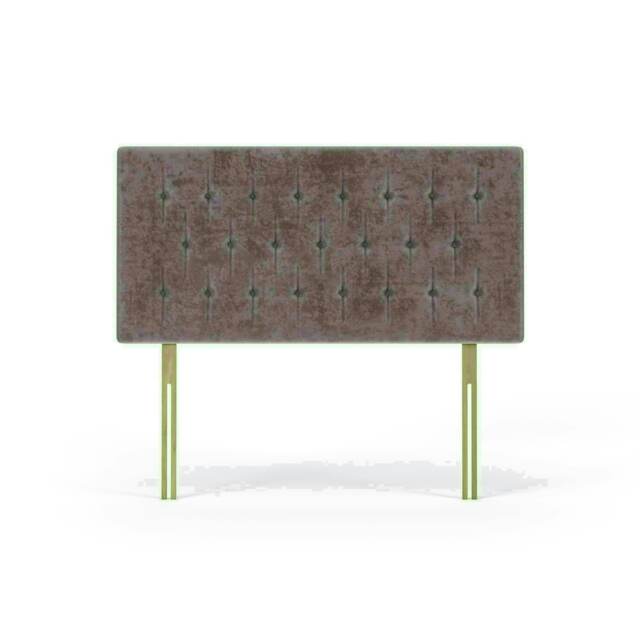 Lona Mauve Naples Velvet Headboard Super King Multi