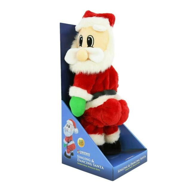 Singing & Dancing Plush Santa