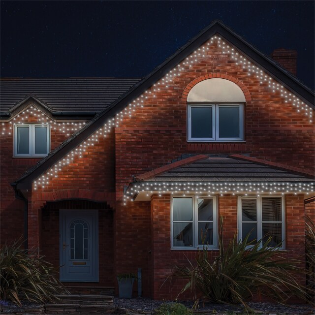Icicle lights Black Rubber 60/40/20 Drop 11M