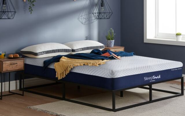 SleepSoul Premium Cool Gel 2000 Pocket Mattress Small Double White Small Double 1