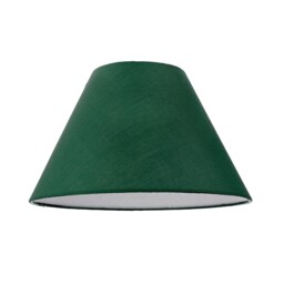10 Inch Forest Green Cotton Coolie Lampshade for Table Lamp or Pendant Green Forest Green 1