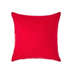 Homescapes Red European Size Egyptian Cotton Pillowcase 200 TC - 40 x 40 cm