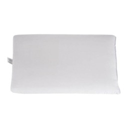 "Homescapes Aloe Vera Infused Cotton Pillow Extra Fill Goose Feather and Down White 48cm x 74cm (19"" x 29"")"