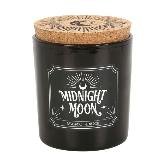 Something Different Midnight Moon Bergamot & Neroli Scented Candle - White - One Size