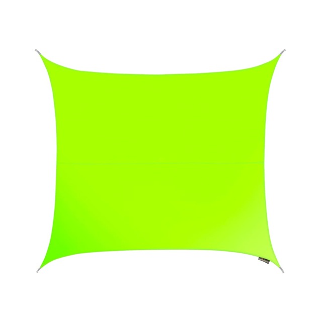 3.6m Square Water Resistant Lime Green Sun Shade Sail