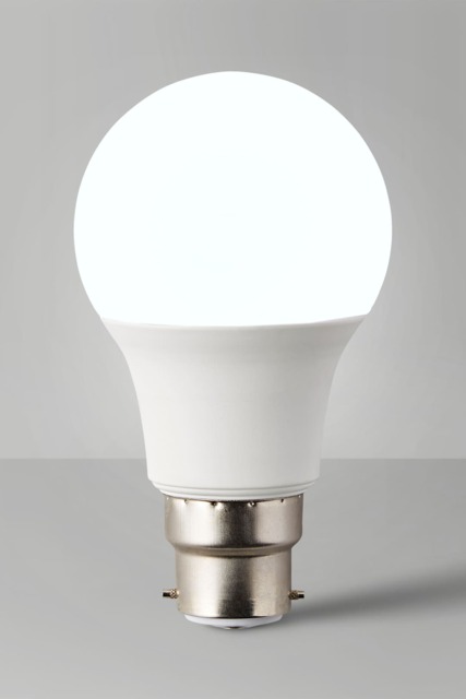 ValueLights B22 Pack of 8 6W Standard Cool White Bulbs