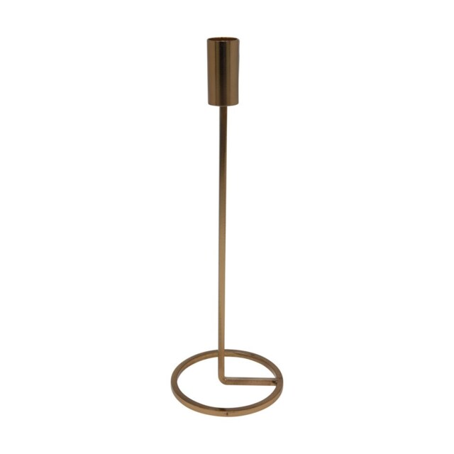 Metal Candlestick Taper Candle Holder Stand Home Decor Wedding Table Centrepiece Multi 1x Gold 31cm