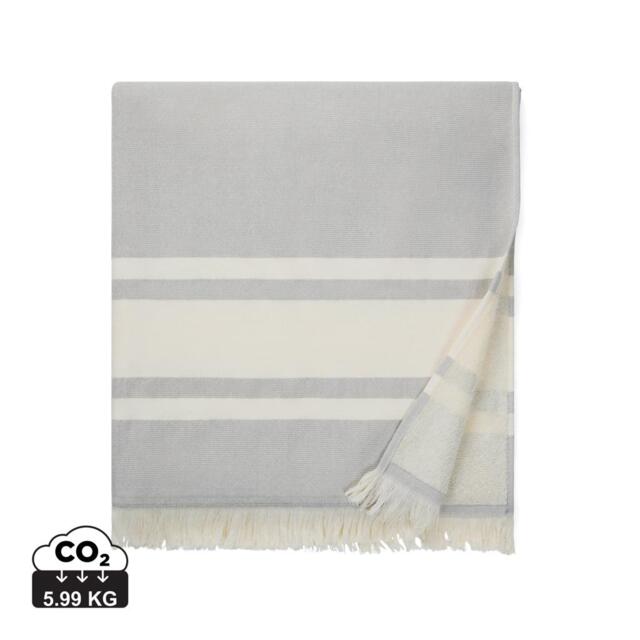 Vinga Tolo Hammam Terrycloth Towel Grey Grey One size 1