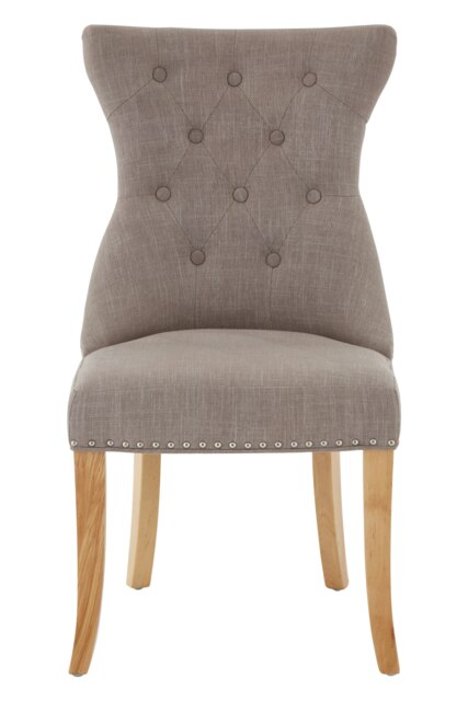 Orsina Luxurious Design Mink Linen Dining Chair, Durable Dining Chair For Dining Table, Comfortable Dining Chair