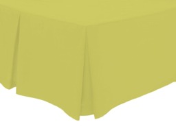 Basics Valance Sheet in Ochre - Single Yellow Yellow Single