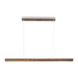 Nordlux Ilgas Indoor Pendant Light Brown Wood Intergrated LED 30,000hrs - Mains Powered, IP20