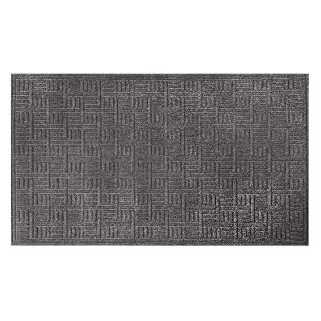 Heavy Duty Commercial Entrance Mat 150cm x 90cm Grey