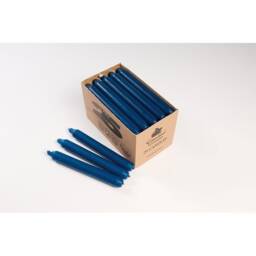 Essential 7 Hour Candles Blue 25pk - One Colour - One Size