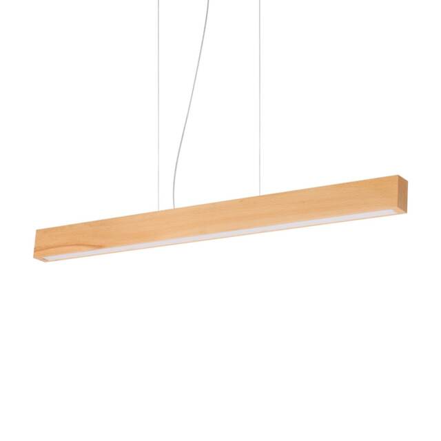 CRAFT Integrated LED Pendant Ceiling Light Wood, 3000K, Non-Dim