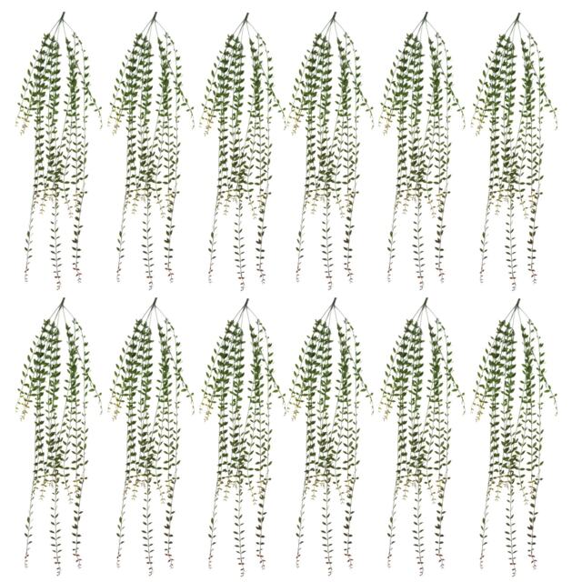 Pack of 12 x 120cm Artificial Hanging String of Pearls