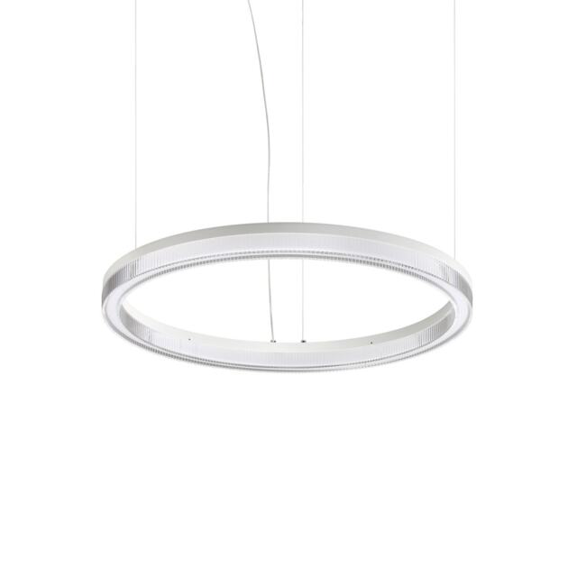 Crown 60cm Integrated LED Pendant Ceiling Light White 3050lm 3000K