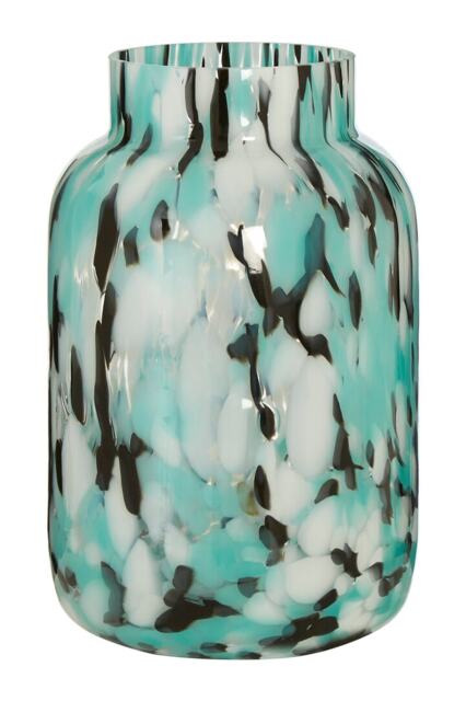 Calla Medium Speckle Effect Glass Vase Multi Assorted