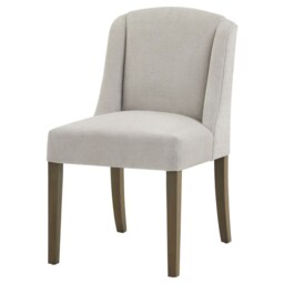 Compton Dining Chair - Wood - L59 x W52 x H87 cm - Grey Grey