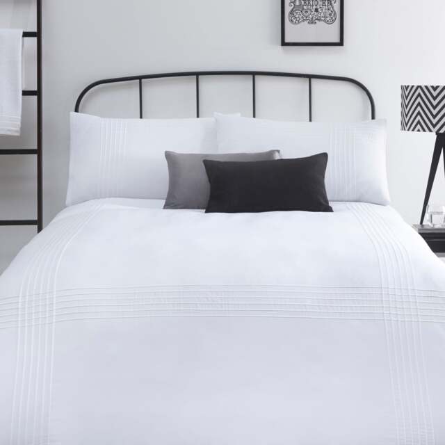 Serene Amalfi Duvet Cover Set White