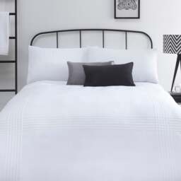 Serene Amalfi Duvet Cover Set White