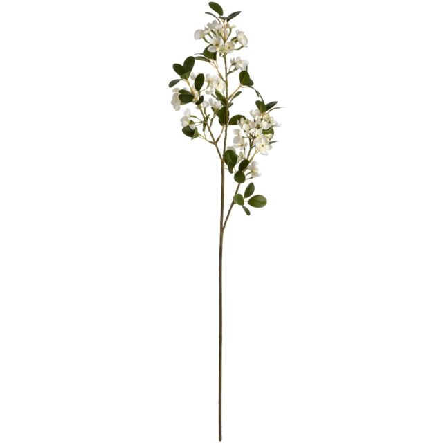 Hill Interiors Artificial Spring Orange Flower - White - One Size