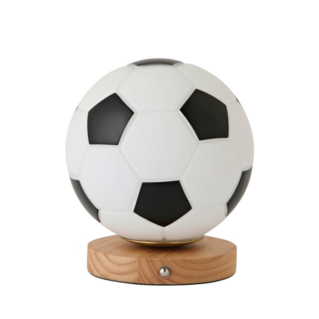 ValueLights Dougie Football Dimmable White Illuminated Decoration & Integrated Bulb White