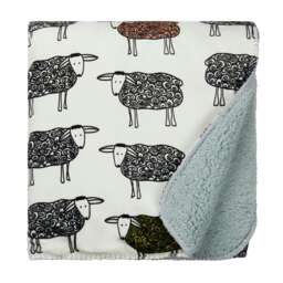 Vinga Recycled Sheep Blanket - White - One Size