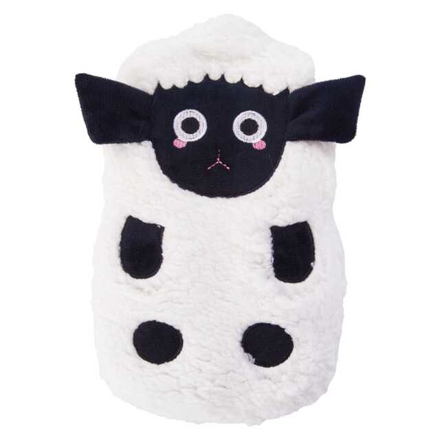 K Collection Lamb Clay Heat Bag with Cover White White/Black One Size 1