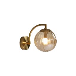 Nordic Wall Light Modern Glass Wall Lamp Indoor E27 Gold
