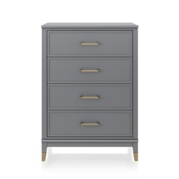 Westerleigh 4 DRW Dresser Graphite Grey Grey GRAPHITE GREY One Size