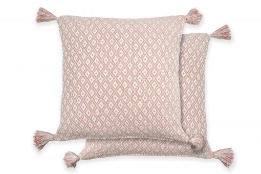 Stockholm Cushion Cover 43cm x 43cm Blush Pink Pink