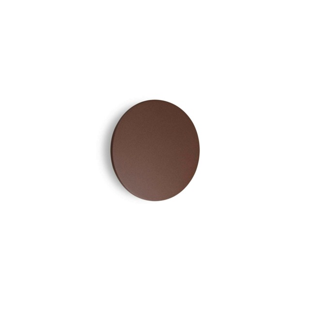 Punto Integrated LED Outdoor Flush Wall Lamp Coffee Brown 1400Lm 3000K IP54