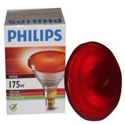 Philips Infrared PAR38 ES Lamp Red Red 175 Watt 1