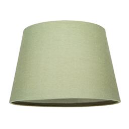 Classic 10 Inch Olive Green Linen Fabric Drum Table/Pendant Lamp Shade 60w Max Green Olive Green 1