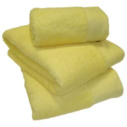 Chatsworth 600gsm Pure Cotton Towels Soft & Absorbent Yellow Yellow Bath sheet 1